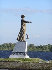 Рыбинск. Монумент «Мать-Волга»