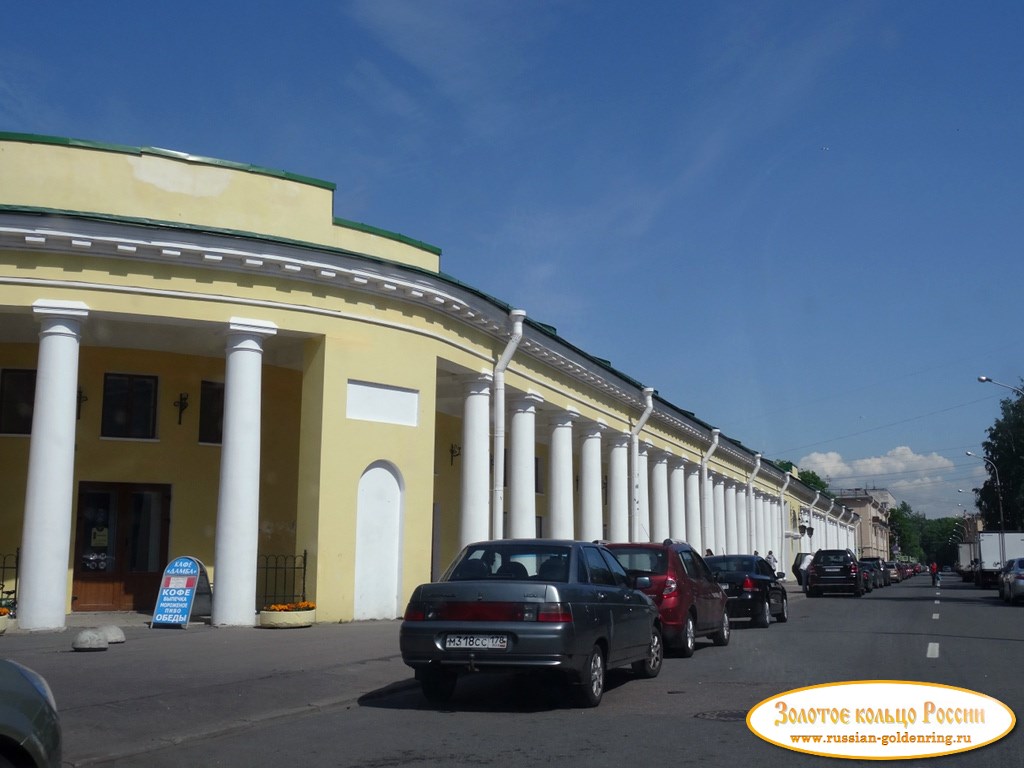 Гостиный двор в Кронштадте. Санкт-Петербург