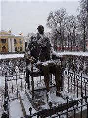Санкт-Петербург. Памятник Петру I в Петропавловской крепости