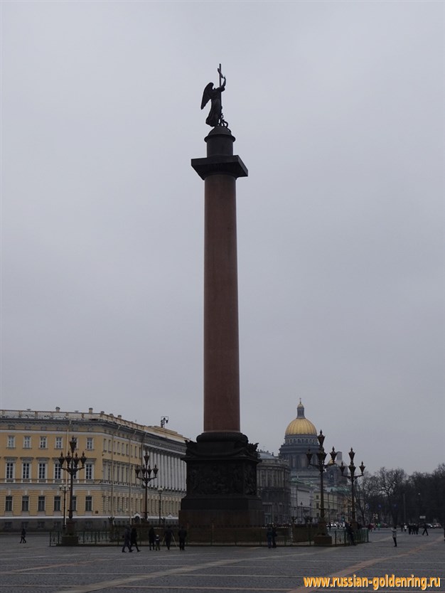 Достопримечательности Санкт-Петербурга. Александровская колонна