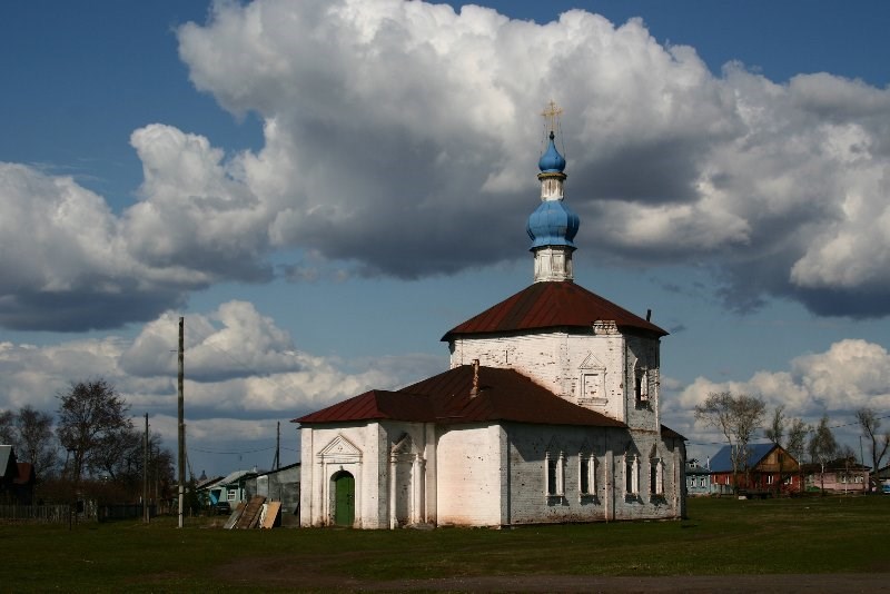 Церковь Михаила Архангела в Ивановском. Суздаль