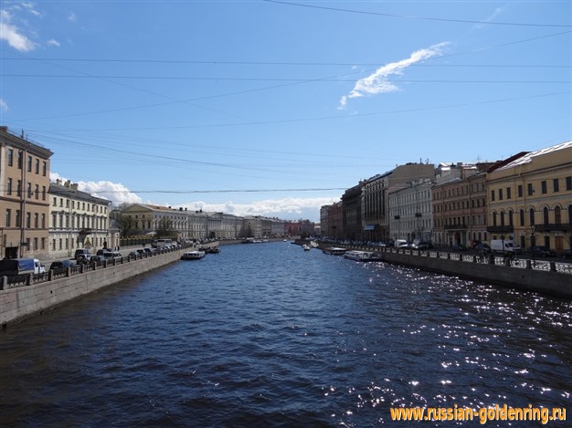 Достопримечательности Санкт-Петербурга. Река Фонтанка