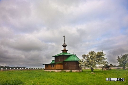 Церковь Иверской иконы Божией Матери. Изборск