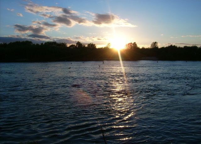 Река Ока. Рязань