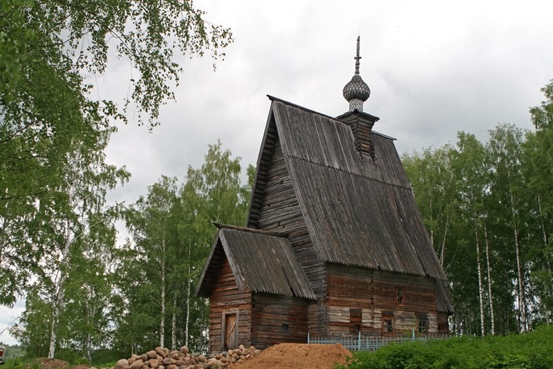 Воскресенская церковь на горе Левитана. Плёс