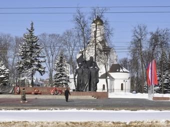 Мемориал на площади Победы. Владимир