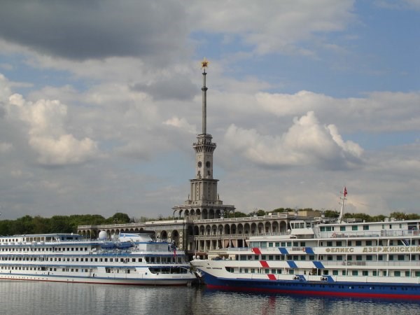 Северный речной вокзал. Москва