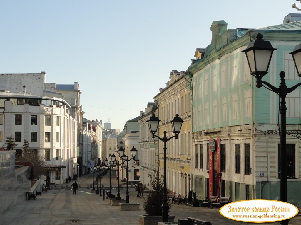 Исторический район Петровка. Москва