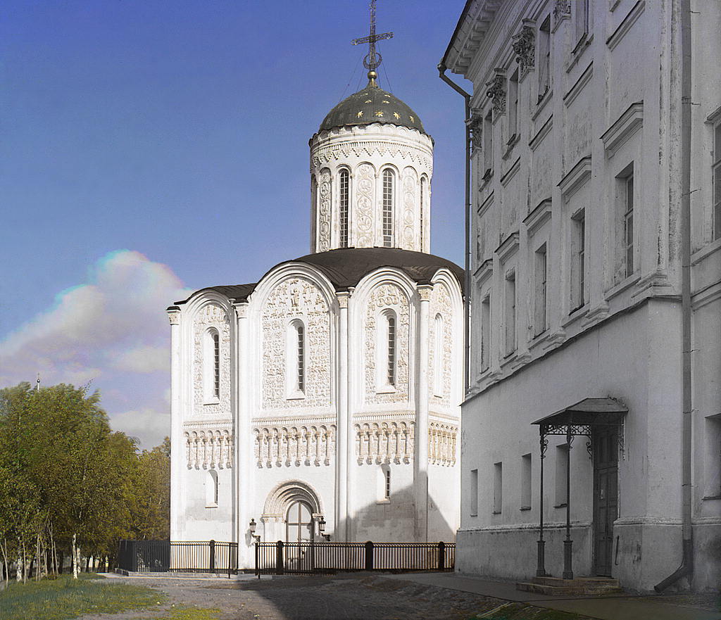 Владимир. Дмитриевский собор. 1911 год.