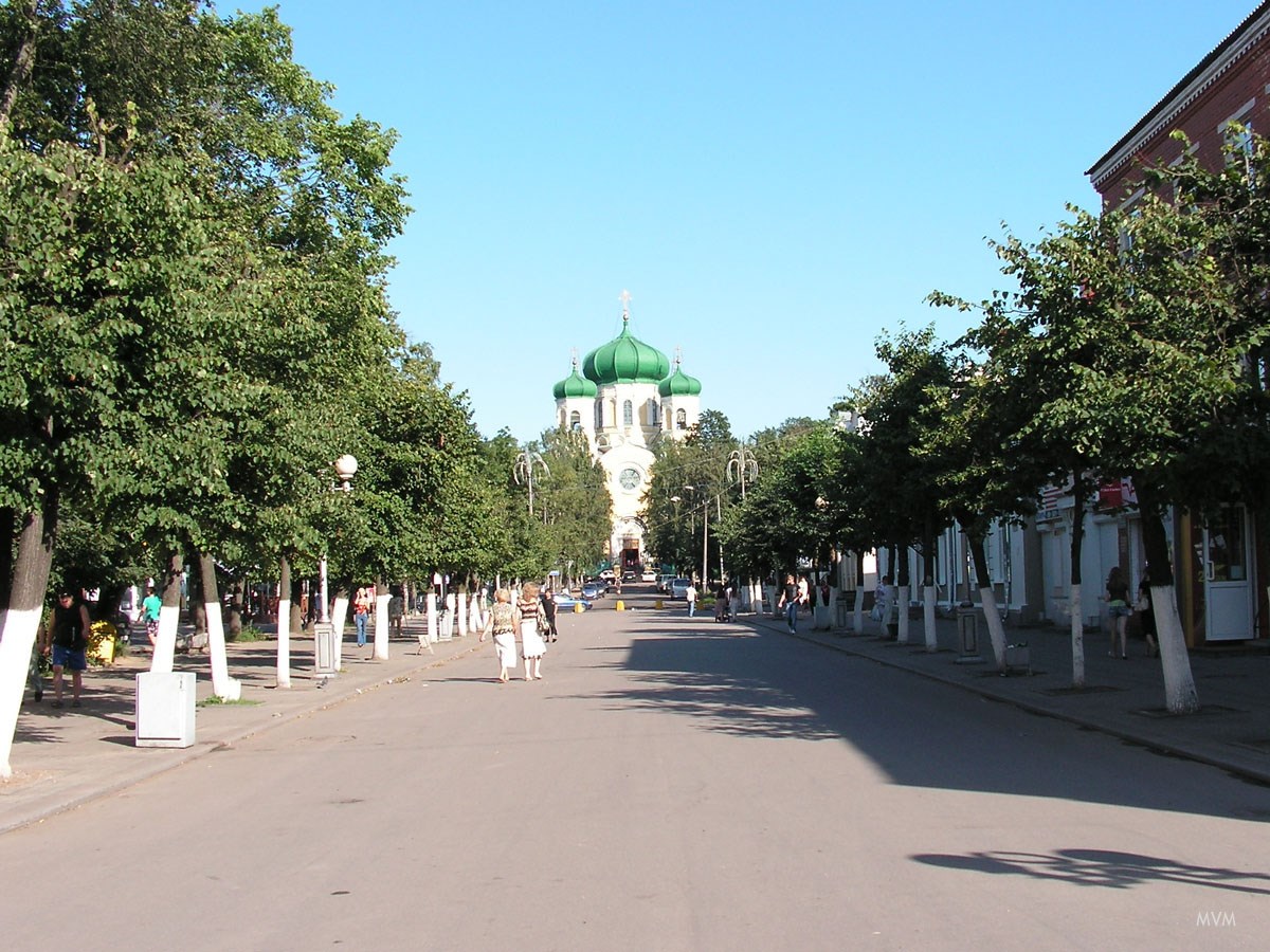 Историческая застройка города. Гатчина
