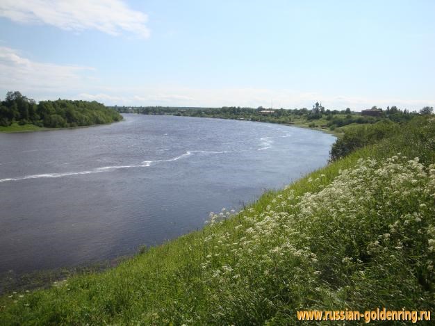 Достопримечательности Старой Ладоги. Река Волхов