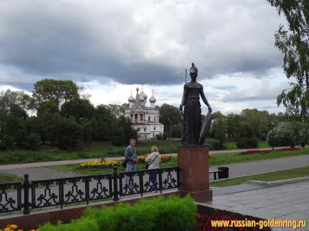 Достопримечательности Вологды. Кремлёвская набережная