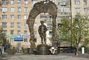 Рязань. Памятник генералу армии В. Ф. Маргелову