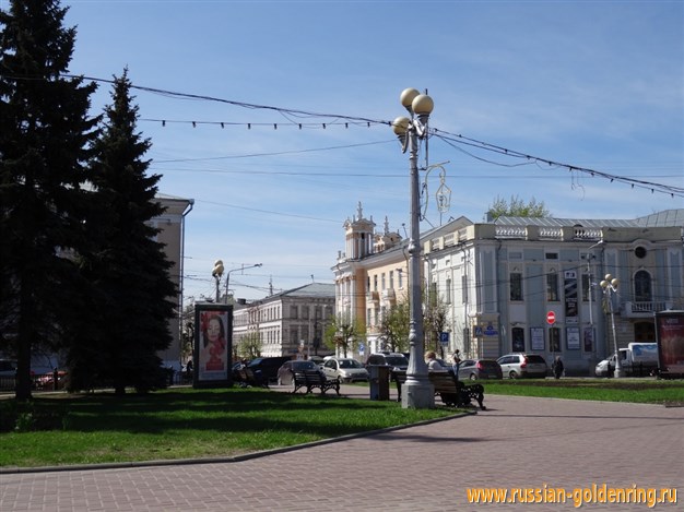 Достопримечательности Твери. Площадь Ленина