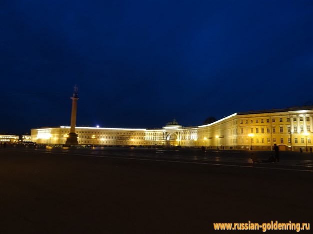 Достопримечательности Санкт-Петербурга. Дворцовая площадь