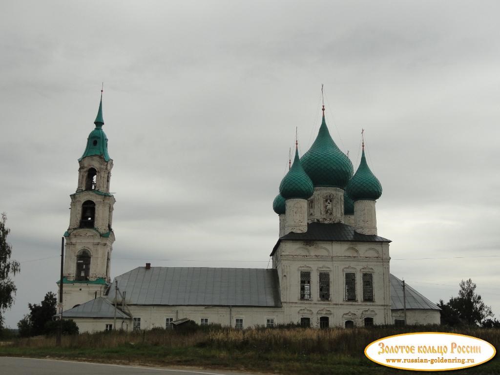 Церковь Воскресения Христова в селе Левашово. Ярославль