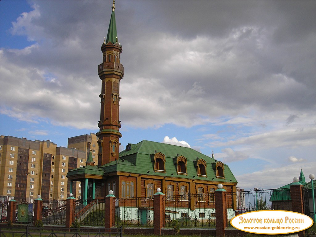 Деревянная мечеть Казан Нуры. Казань