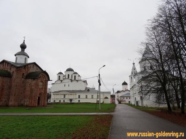 Достопримечательности Великого Новгорода. Ярославово Дворище