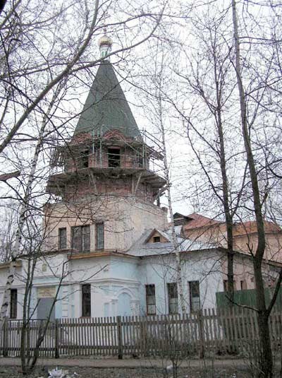 Церковь Похвалы Божией Матери над Похвалинским съездом. Нижний Новгород