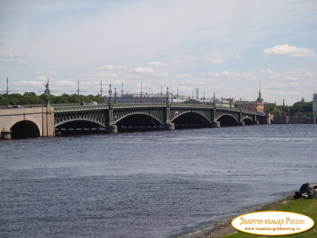 Троицкий мост. Санкт-Петербург