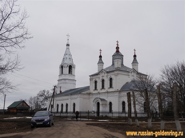 Достопримечательности Волоколамска. Церковь Иоанна Предтечи (Воскресения Словущего) в Раменье