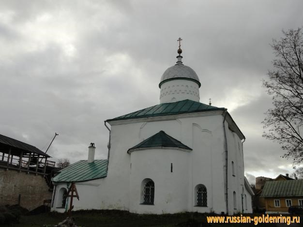 Достопримечательности Изборска. Собор Николая Чудотворца