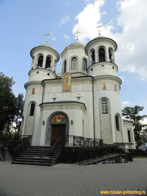 Достопримечательности Звенигорода. Церковь Вознесения Господня