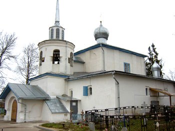 Церковь Иоанна Богослова на Мишариной горе. Псков