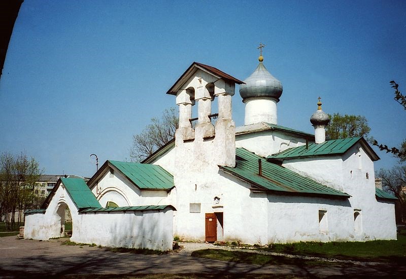 Церковь Спаса Нерукотворного образа с Жабьей Лавицы. Псков