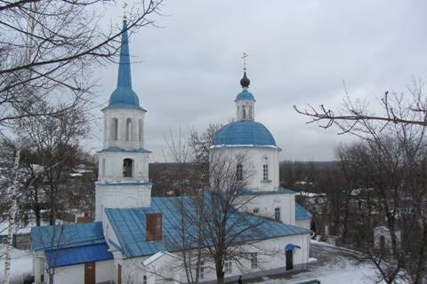 Церковь Тихвинской иконы Божией Матери. Брянск
