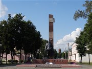 Зарайск. Памятник неизвестному солдату и вечный огонь