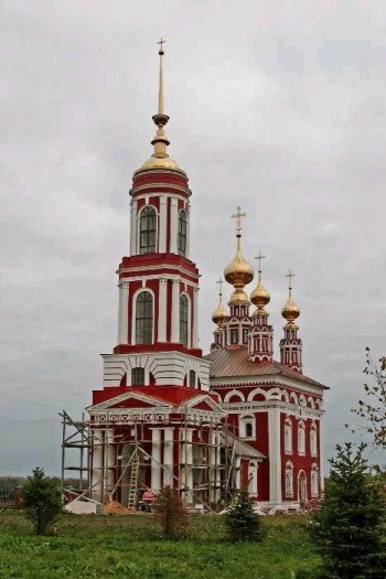 Церковь Михаила Архангела в Михалях. Суздаль