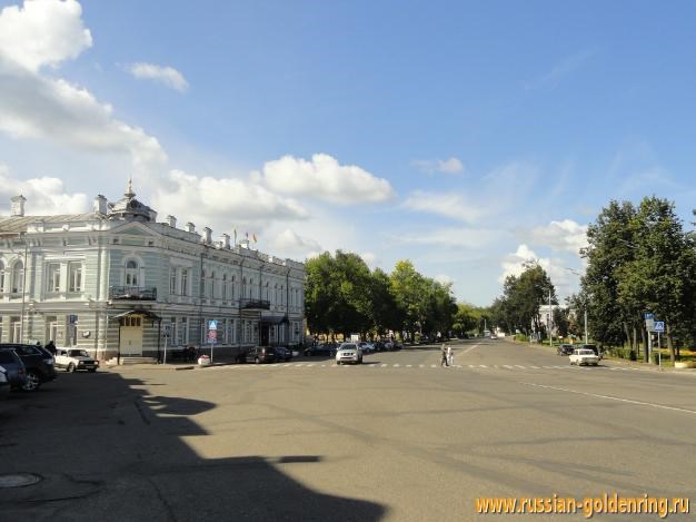 Достопримечательности Углича. Успенская площадь