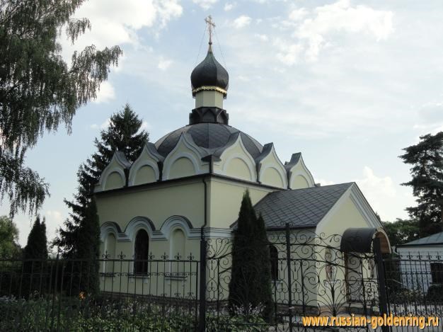 Достопримечательности Звенигорода. Церковь Богоявления Господня на Городке