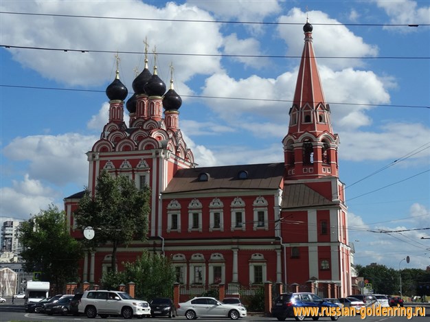 Достопримечательности Москвы. Церковь Николая Чудотворца на Болвановке