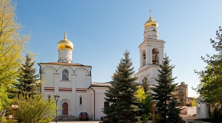 Церковь Рождества Пресвятой Богородицы в Старом Симонове. Москва