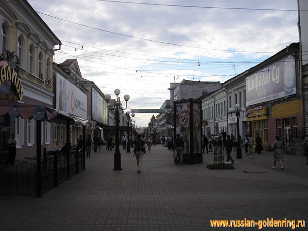 Достопримечательности Казани. Пешеходная улица Баумана