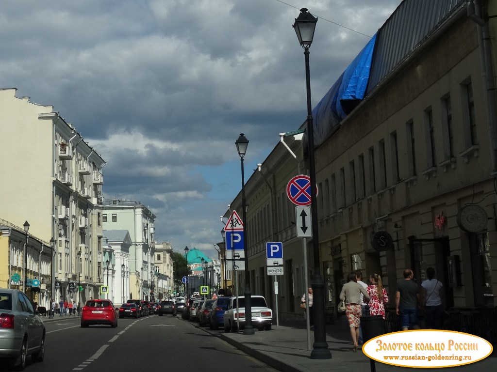 Исторический район Покровские Ворота. Москва