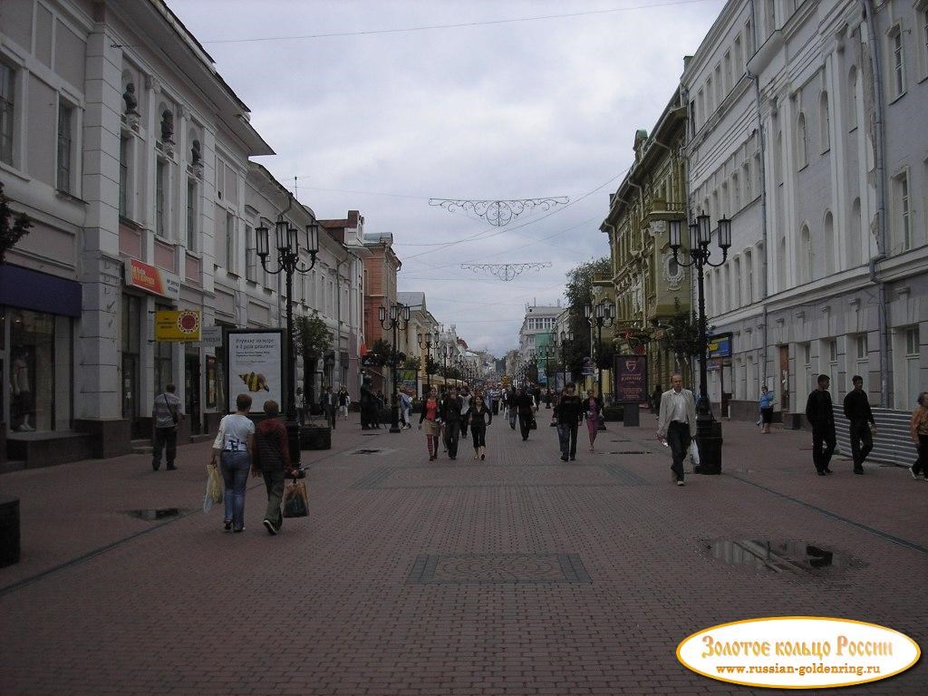 Пешеходная улица. Нижний Новгород