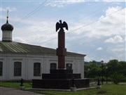 Вязьма. Монумент в честь победы в бою под Вязьмой 1812 года