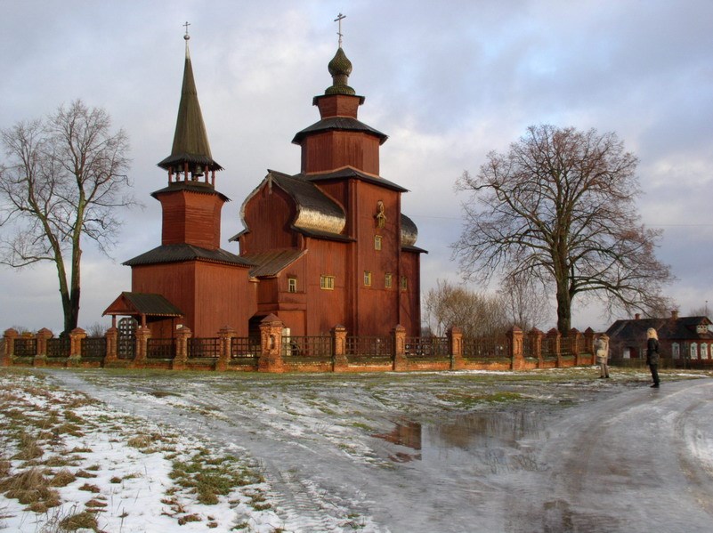 Деревянная церковь Апостола Иоанна Богослова на реке Ишне. Ростов Великий