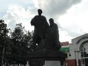 Звенигород. Памятник князю Юрию и Преподобному Савве