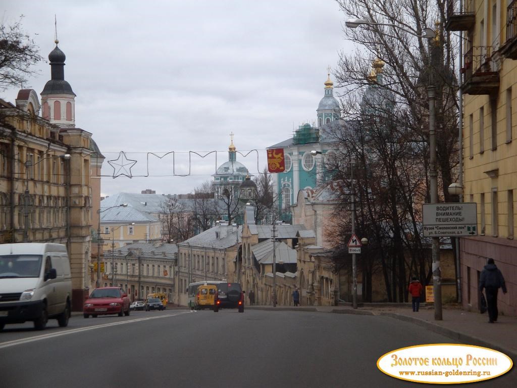 Исторический центр. Спуск к Днепру