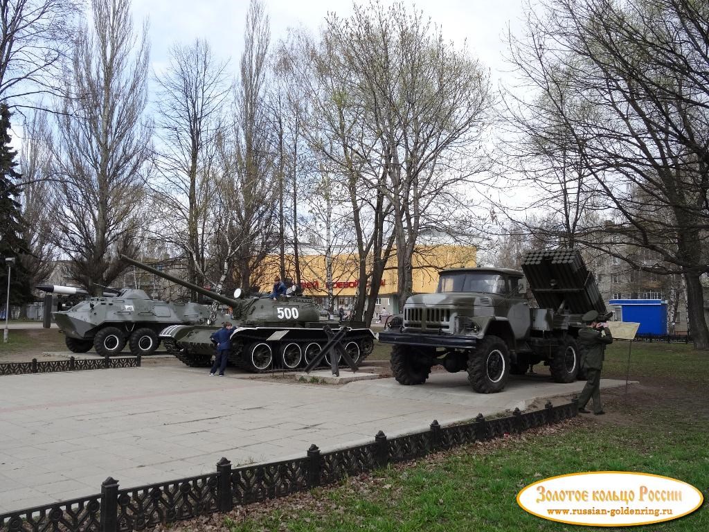 Музей Боевой славы. Военная техника