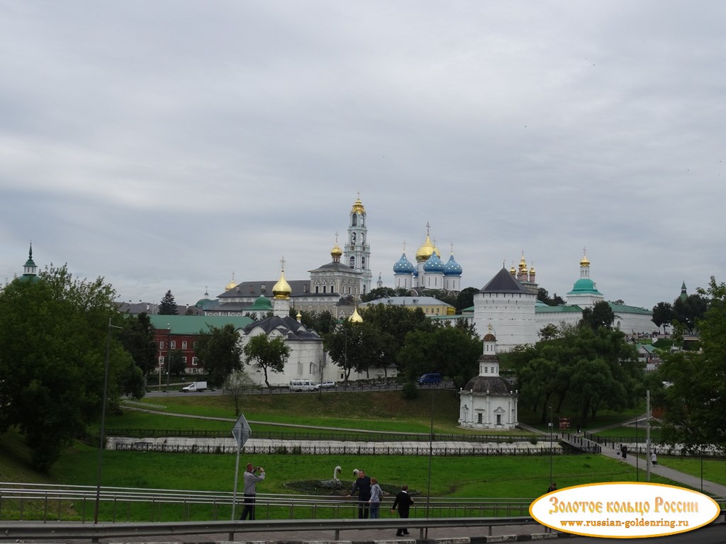 Смотровая площадка. Вид на исторический центр Сергиева Посада