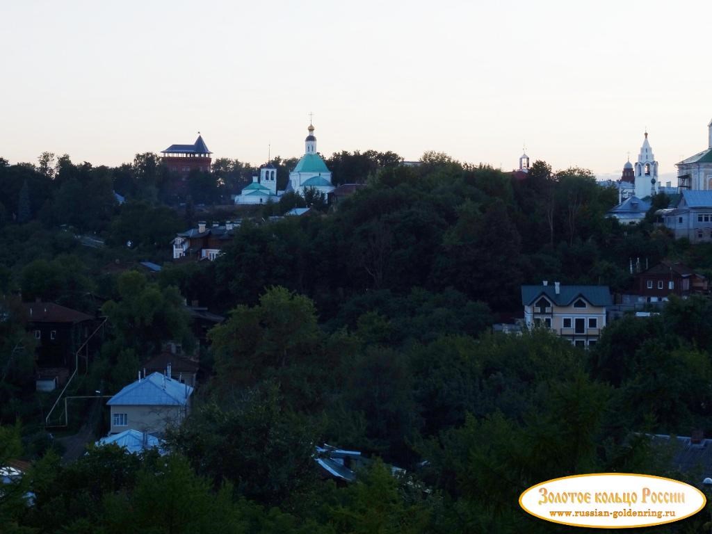 Соборная гора. Вид на город