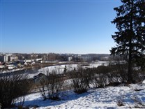 Достопримечательности Торжка. Река Тверца. Весенний ледоход