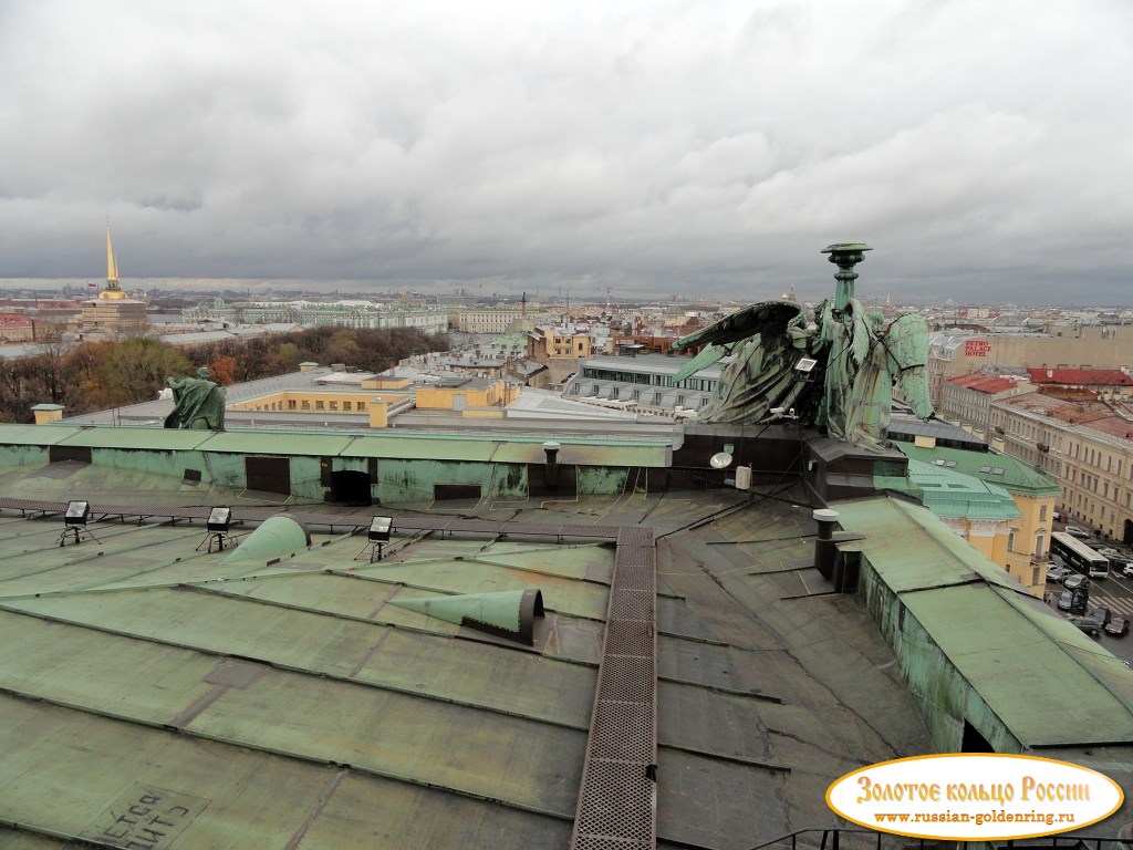 Исаакиевский собор. Крыша собора