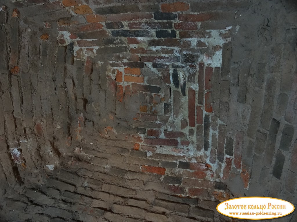 Петропавловская крепость. Свод в помещении бастиона