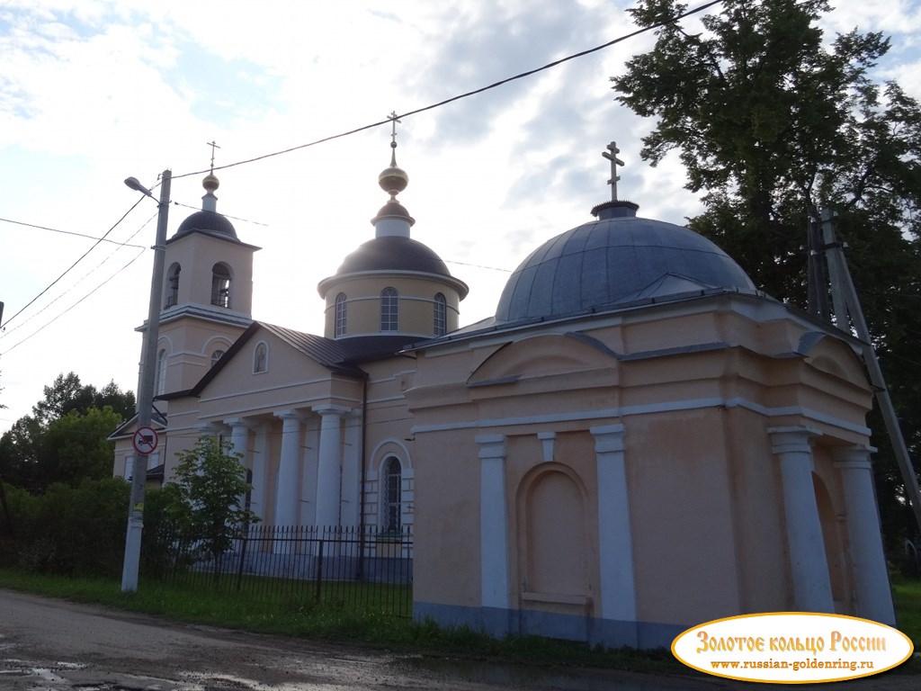 Вознесенская церковь в Новоникольском. Часовня Николая Чудотворца